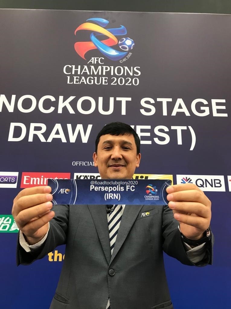 مرحله یک چهارم نهایی لیگ قهرمانان آسیا/  پرسپولیس رقیب پاختاکور شد