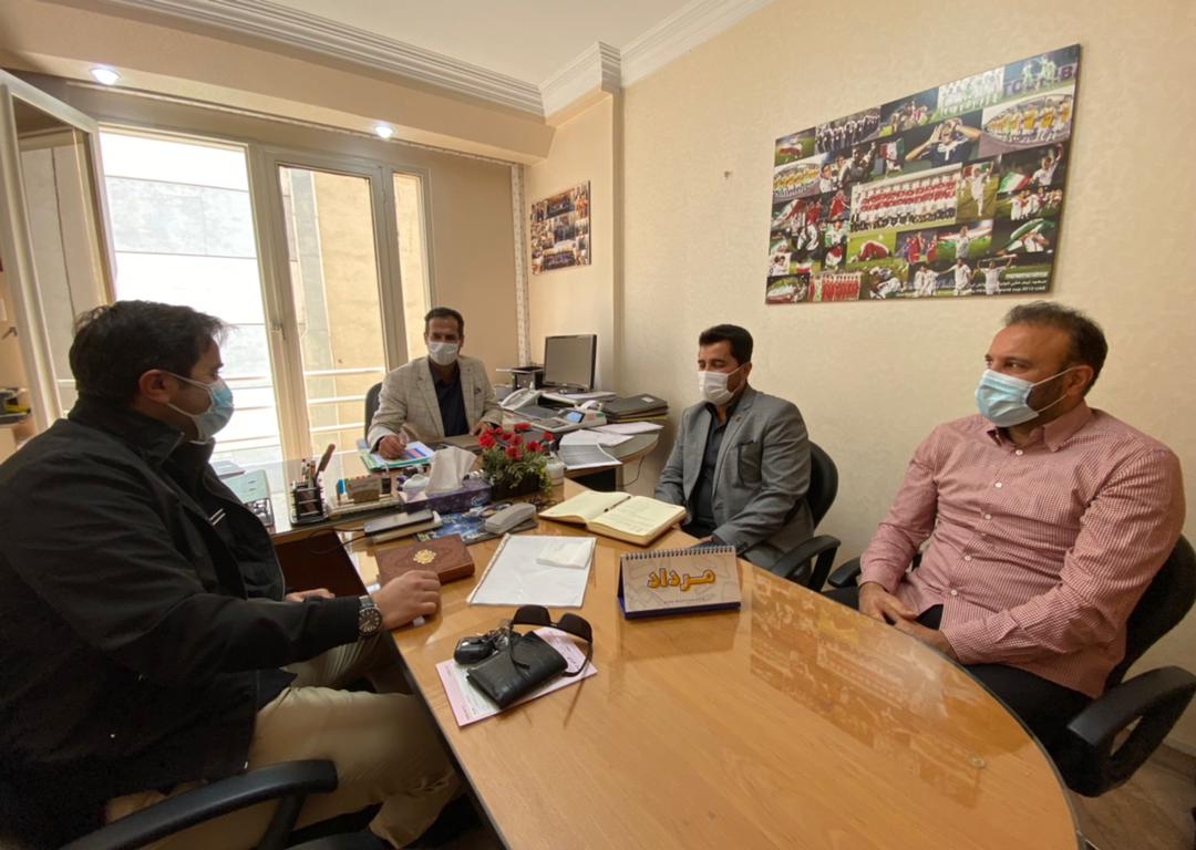 نشست سرپرست دبیرکلی فدراسیون با رییس کمیته و سرمربی تیم ملی فوتسال نشست سرپرست دبیرکلی فدراسیون با رییس کمیته و سرمربی تیم ملی فوتسال