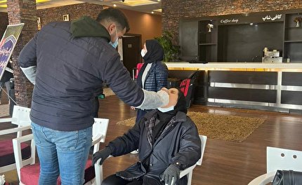 انجام تست PCR از بازیکنان تیم ملی فوتسال بانوان