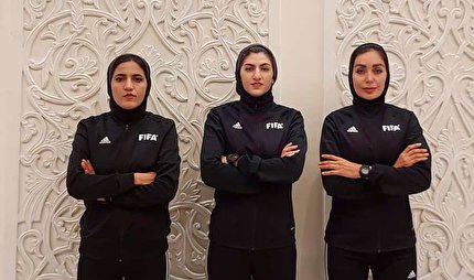 قضاوت تیم داوری ایرانی در دیدار تاجیکستان و قرقیزستان