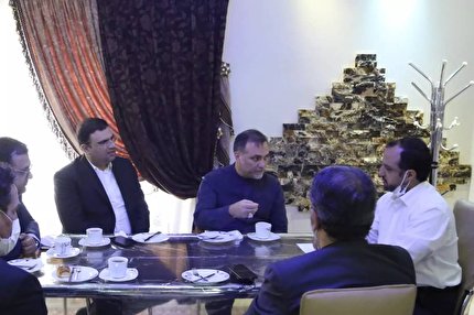ديدار سرپرست فدراسيون با وزير اقتصاد در مشهد