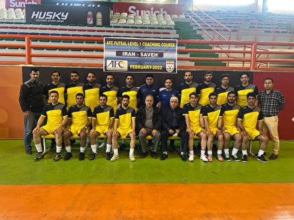 برگزاری مراسم اختتامیه دوره های مربیگری فوتسال و فوتبال