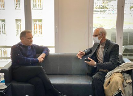 ملاقات سرپرست فدراسیون فوتبال با رئیس هیات استان مرکزی