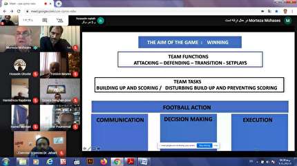 حضور محصص و جباری در وبینار آموزشی AFC
