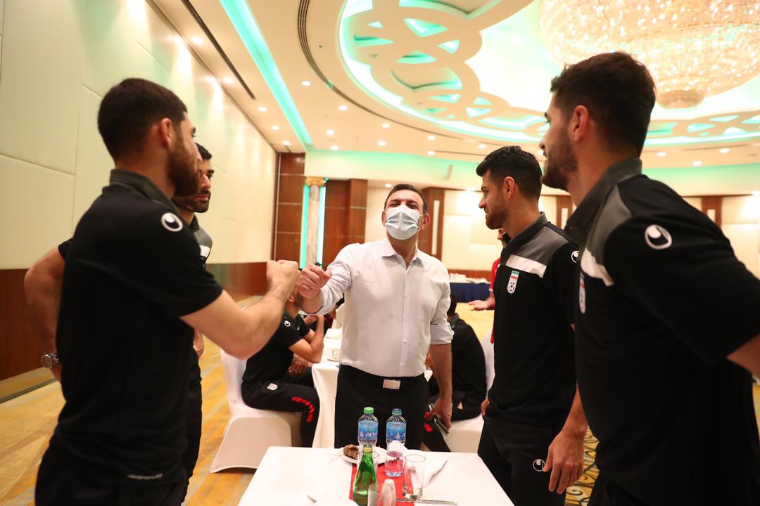 برگزاری تمرین شاداب و پرنشاط بازیکنان پیش از دیدار برابر بحرین برگزاری تمرین شاداب و پرنشاط بازیکنان پیش از دیدار برابر بحرین
