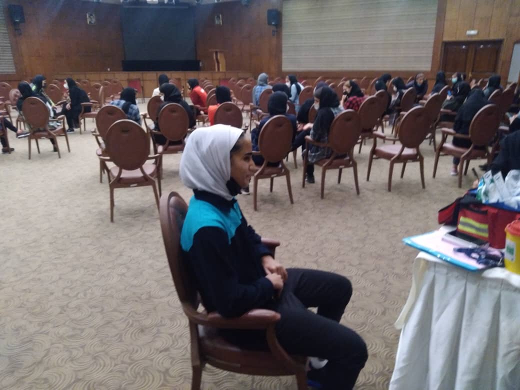 انجام تست PCR از اعضای تیم ملی فوتبال بانوان