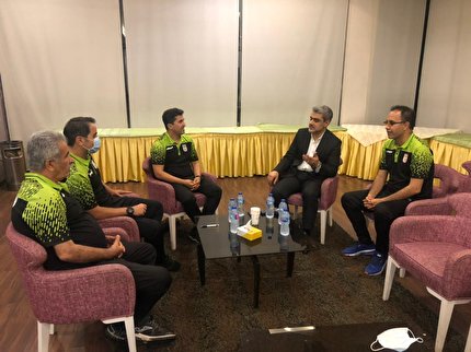 دیدار رئیس کمیته فوتسال با کادر فنی تیم ملی