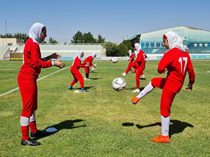 آغاز تمرینات تیم ملی فوتبال نوجوانان بانوان