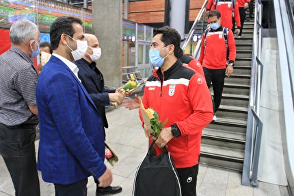 تیم ملی فوتسال ایران به کشور بازگشت