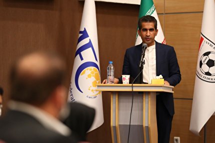 تشکر دبیرکل فدراسیون فوتبال از همتای اردنی
