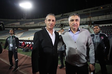 کنفرانس خبری گل محمدی و الهامی