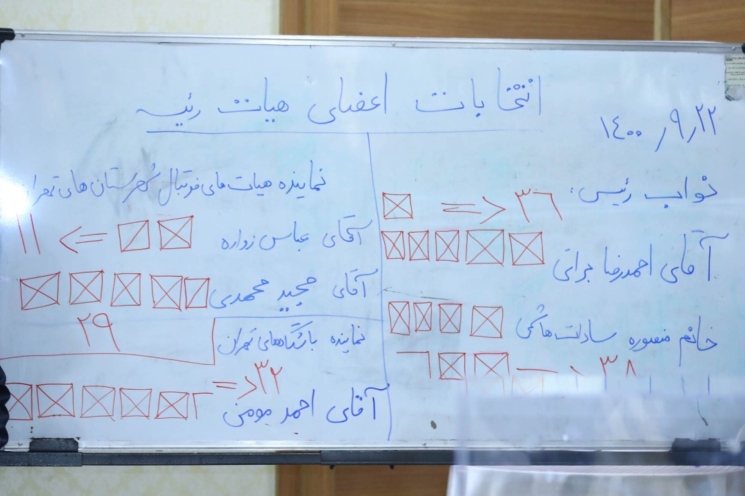 مجمع سالیانه عمومی هیات فوتبال استان تهران برگزار شد