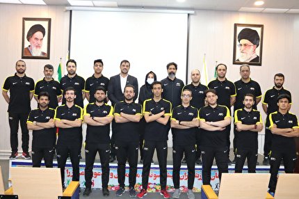 بازدید رئیس دپارتمان آموزش از دوره آموزش مربیگری بدنسازی فوتسال سطح یک اسیا