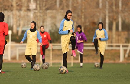 تمرین نوبت بعدازظهر تیم ملی نوجوانان فوتبال برگزار شد