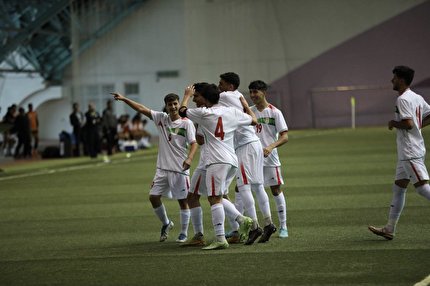 پبروزی پرگل نوجوانان ایران مقابل میزبان