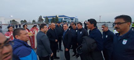 تیم ملی جوانان ایران وارد فرغانه شد