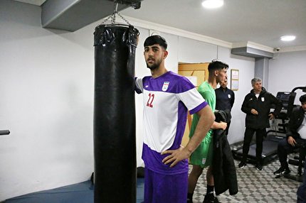 تمرین سبک صبحگاهی تیم ملی جوانان ایران