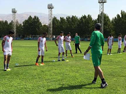 اردوی یکروزه انتخابی رده سنی نوجوانان برگزار می‌شود