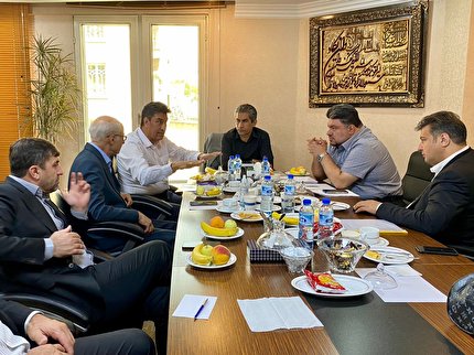 نشست اعضای هیات رئیسه سازمان لیگ فوتسال