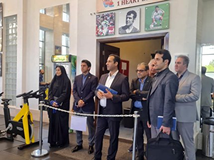 حضور سرپرست دبیرکلی در تمرین نوجوانان