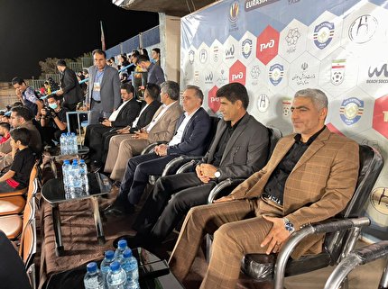 حضور سرپرست فدراسیون فوتبال در دیدار ایران و آذربایجان