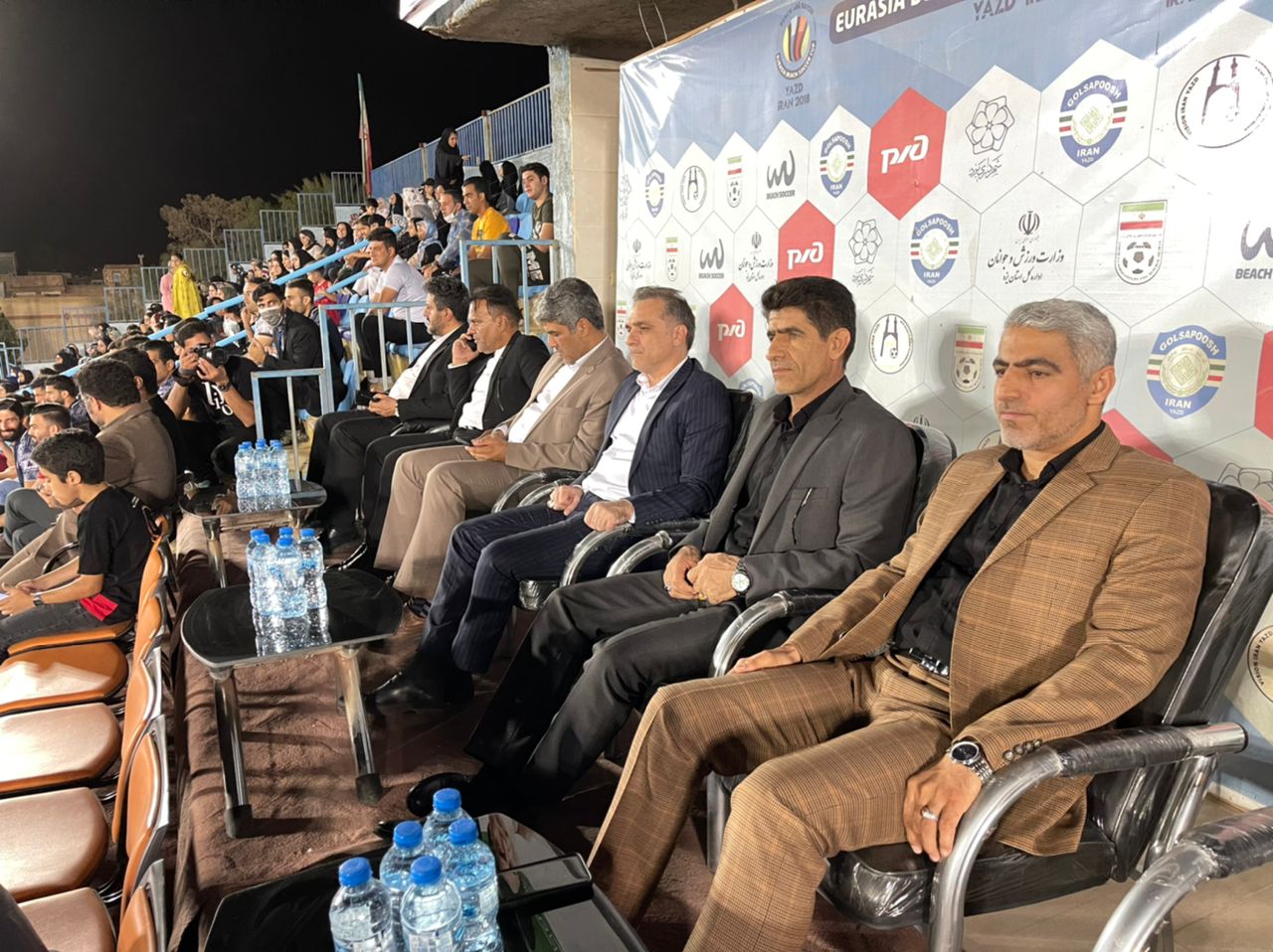 حضور سرپرست فدراسیون فوتبال در دیدار ایران و آذربایجان