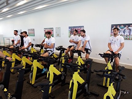 برگزاری تمرین تیم ملی فوتبال پشت درب های بسته