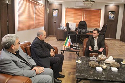 دیدار رئیس فدراسیون فوتبال با استاندار مازندران