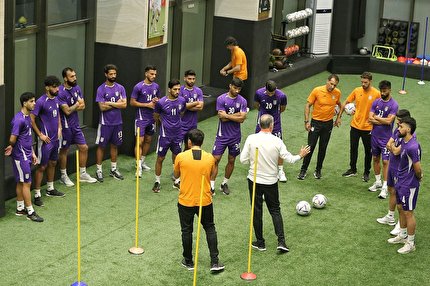 ادامه تمرین تیم ملی در «پک»/ سرمربی استقلال از نزدیک تمرین ملی‌پوشان را تماشا کرد