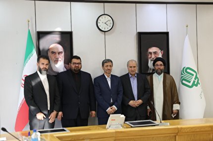 دیدار رییس فدراسیون با رییس بنیاد مستضغان و تعدادی از نمایندگان مجلس