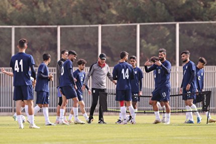 آخرین تمرین تیم ملی فردا با حضور نمایندگان رسانه‌های گروهی