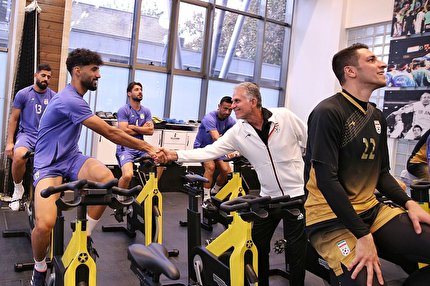 آغاز تمرینات تیم ملی با ۱۰ بازیکن