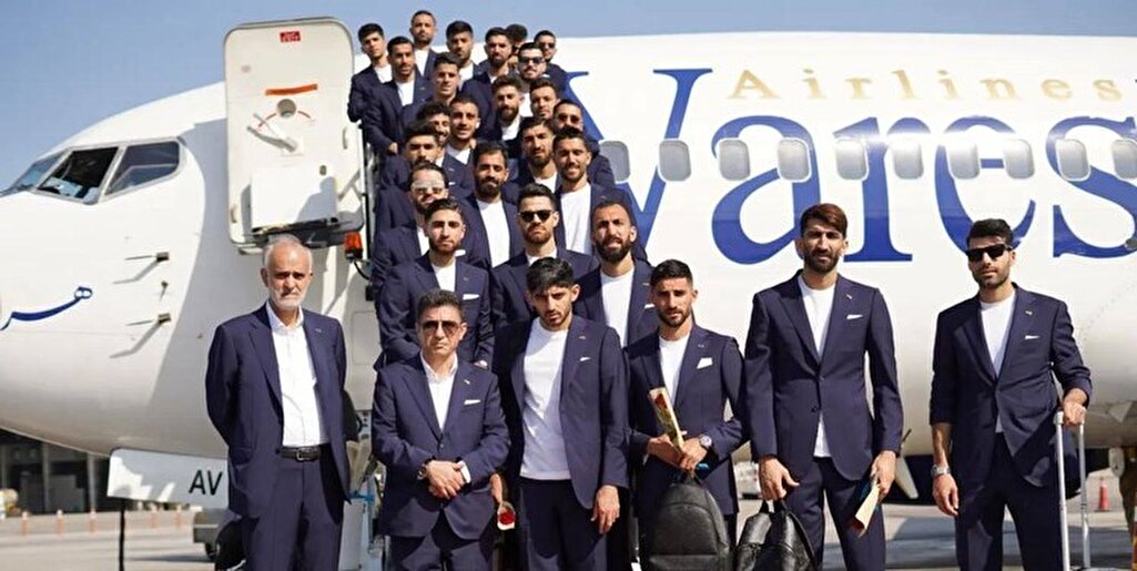 پرواز تیم ملی به قطر در پایان اردوی 6 روزه کیش