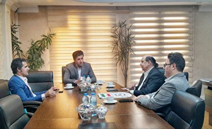 دیدار دبیرکل فدراسیون با رئیس انجمن ناشنوایان جهانی فوتبال