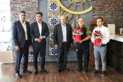 تکریم کارمندان فدراسیون