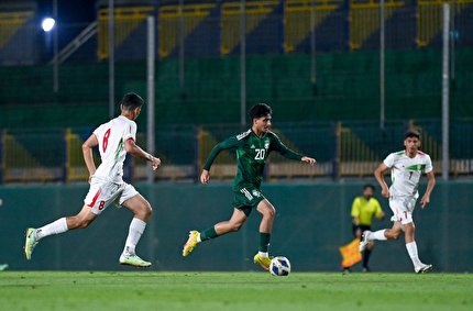تساوی بدون گل نوجوانان ایران و عربستان
