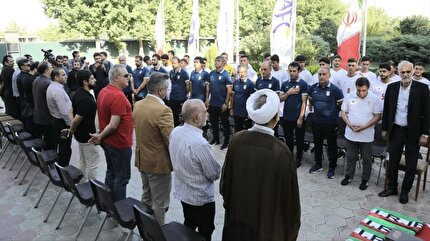 تیم ملی فوتبال نوجوانان ایران بدرقه شد
