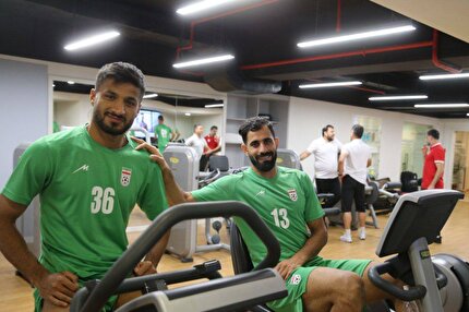 بازیکنان تیم ملی فوتبال ریکاوری کردند