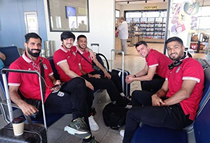 تیم ملی فوتبال عازم تاشکند شد