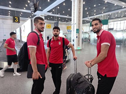 تیم ملی به ازبکستان رسید