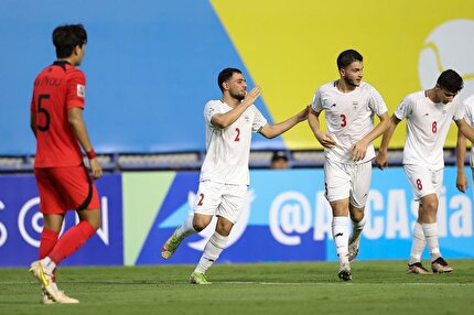 پیروزی دو بر صفر ملی پوشان ایران برابر کره جنوبی در نیمه نخست