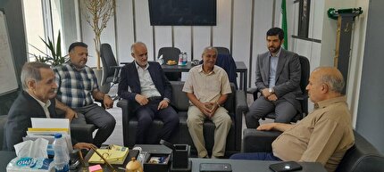 دیدار رییس اسبق فدراسیون و پیشکسوت ارزنده با رییس فدراسیون