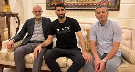 عیادت نبی و خراطی از بیرانوند