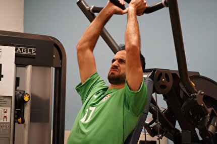 تمرین ملی‌پوشان در سالن