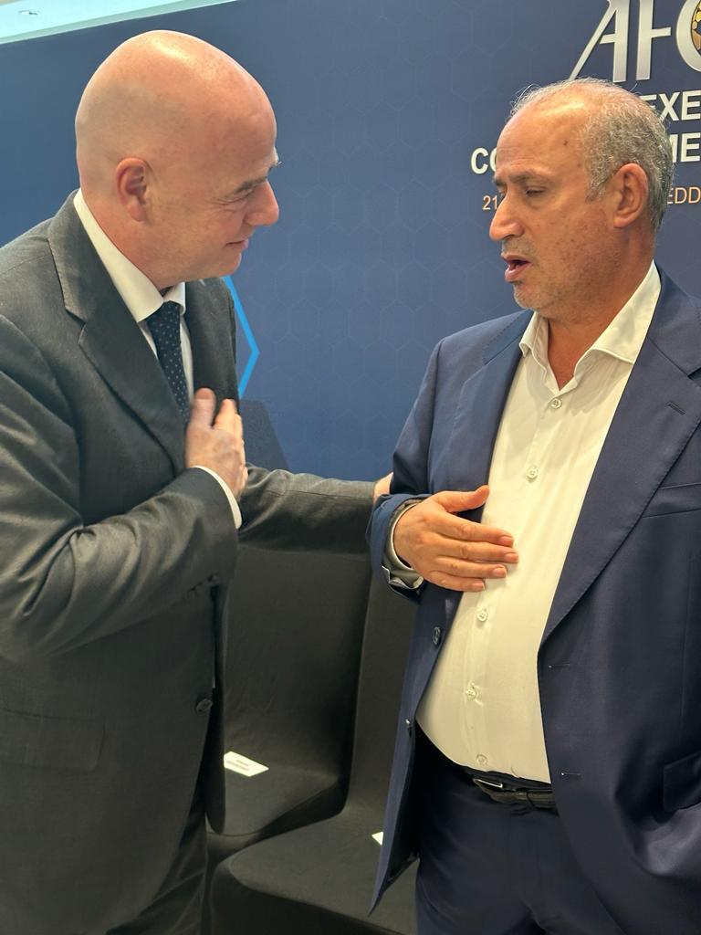 برگزاری نشست هیات اجرایی کنفدراسیون فوتبال آسیا/دیدار تاج و اینفانتینو برگزاری نشست هیات اجرایی کنفدراسیون فوتبال آسیا/دیدار تاج و اینفانتینو