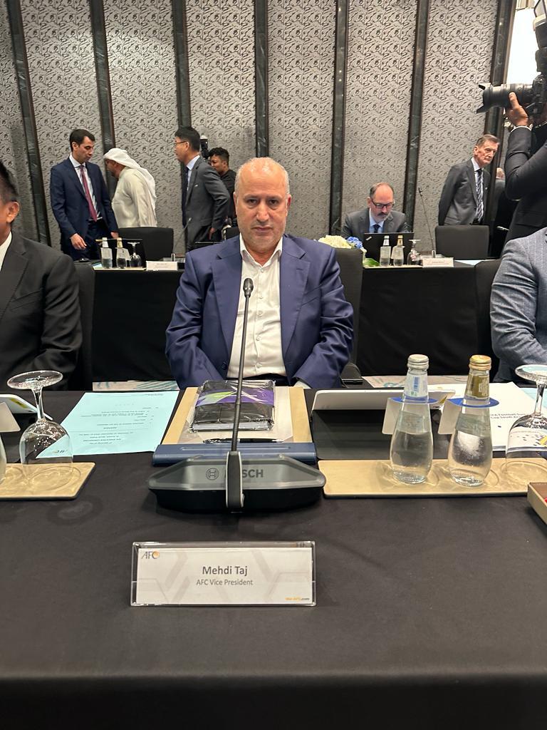 برگزاری نشست هیات اجرایی کنفدراسیون فوتبال آسیا/دیدار تاج و اینفانتینو برگزاری نشست هیات اجرایی کنفدراسیون فوتبال آسیا/دیدار تاج و اینفانتینو