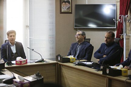 برگزاری نشست دبیرکل با روسای دپارتمان های فدراسیون
