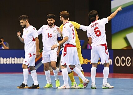 برد تاجیکستان با دوگل مقابل کره جنوبی