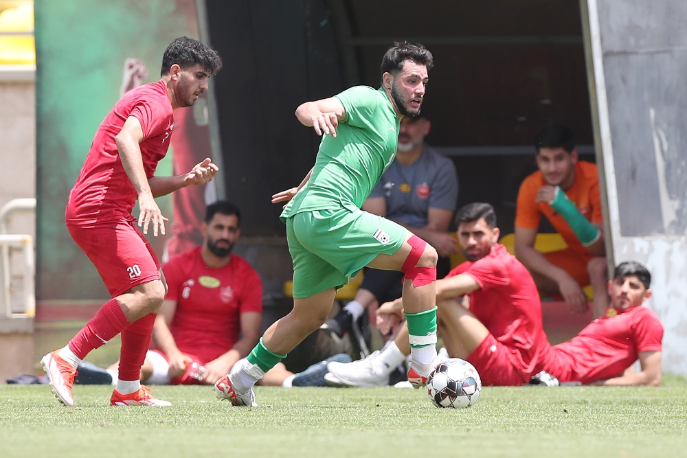 برگزاری بازی تدارکاتی پرفشار تیم ملی جوانان با بزرگسالان پرسپولیس