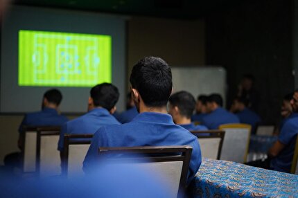 برگزاری تمرین و جلسه فنی ملی‌پوشان برای بازی با ازبکستان